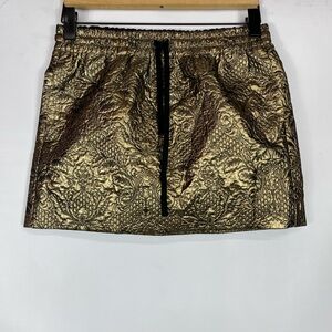 Zadig & Voltaire Gold Skirt